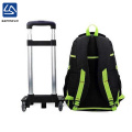 new arrival strong waterproof boy school bags with wheel